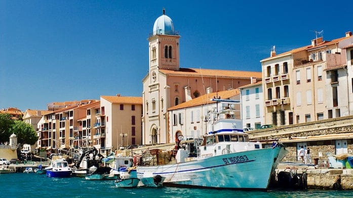Visite du port de Port-Vendres, après être passé à Collioure lors de la promenade en mer : Balade 3 Ports